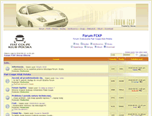 Tablet Screenshot of forum.fiatcoupe.pl